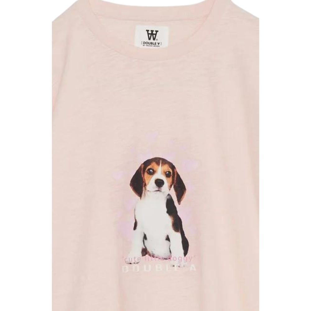 Wood Wood Pale Pink Ace Cute Doggy