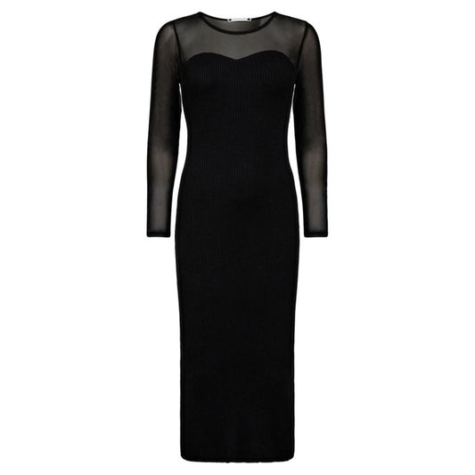 Co'Couture Black Badu Mix Corset Dress