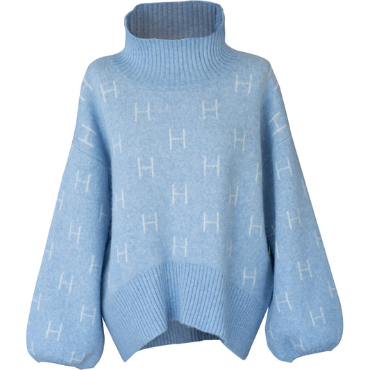 Hést Light Blue Fam Sweater Short
