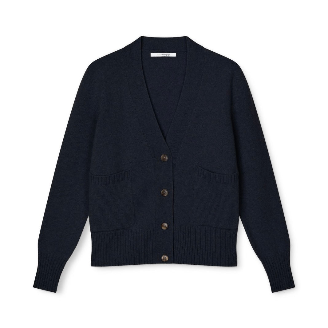 Sibin Linnebjerg Navy Carole cardig