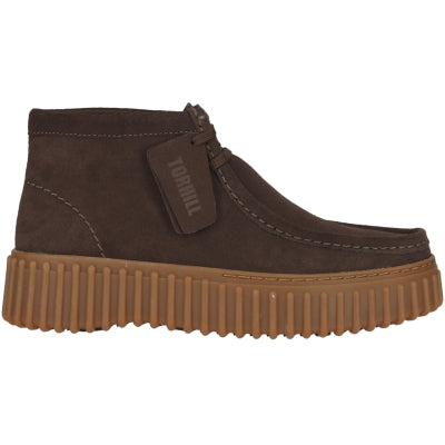 Clarks Dark Brown S Torhill Moss D