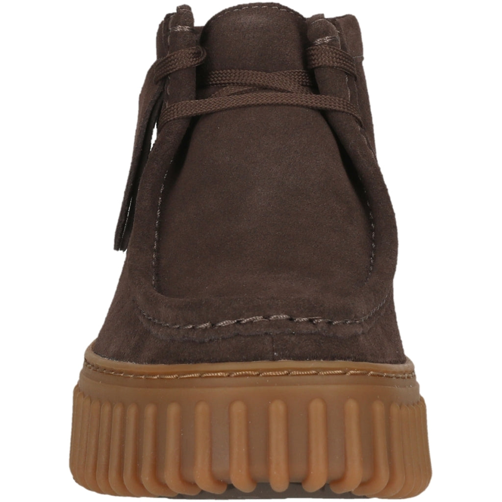 Clarks Dark Brown S Torhill Moss D