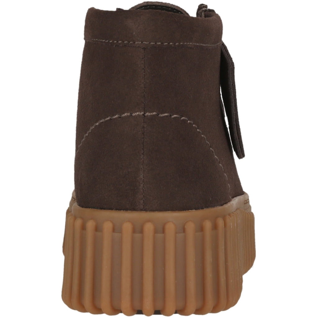 Clarks Dark Brown S Torhill Moss D
