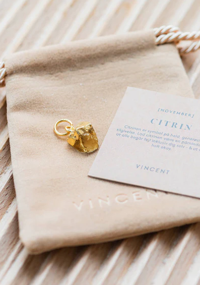House Of Vincent [November] Citrin Stone Of Birth