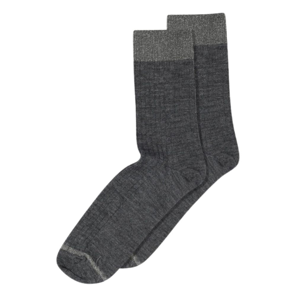 MP Denmark Grey Erina Wool Socks