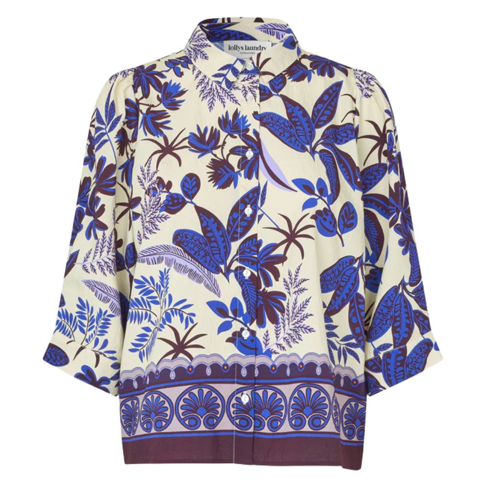 Lollys Laundry Flower Print Bono Shirt