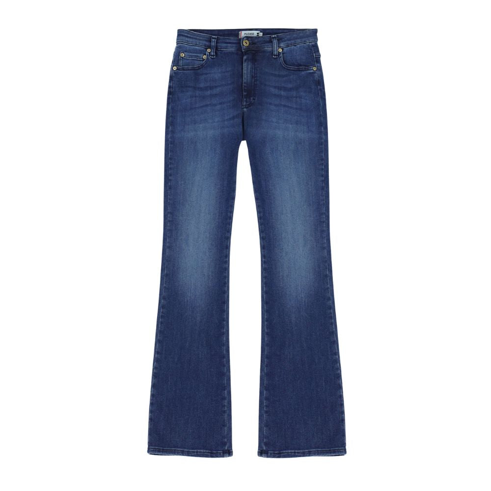 Please Blue Denim Longcut Napoli Jeans