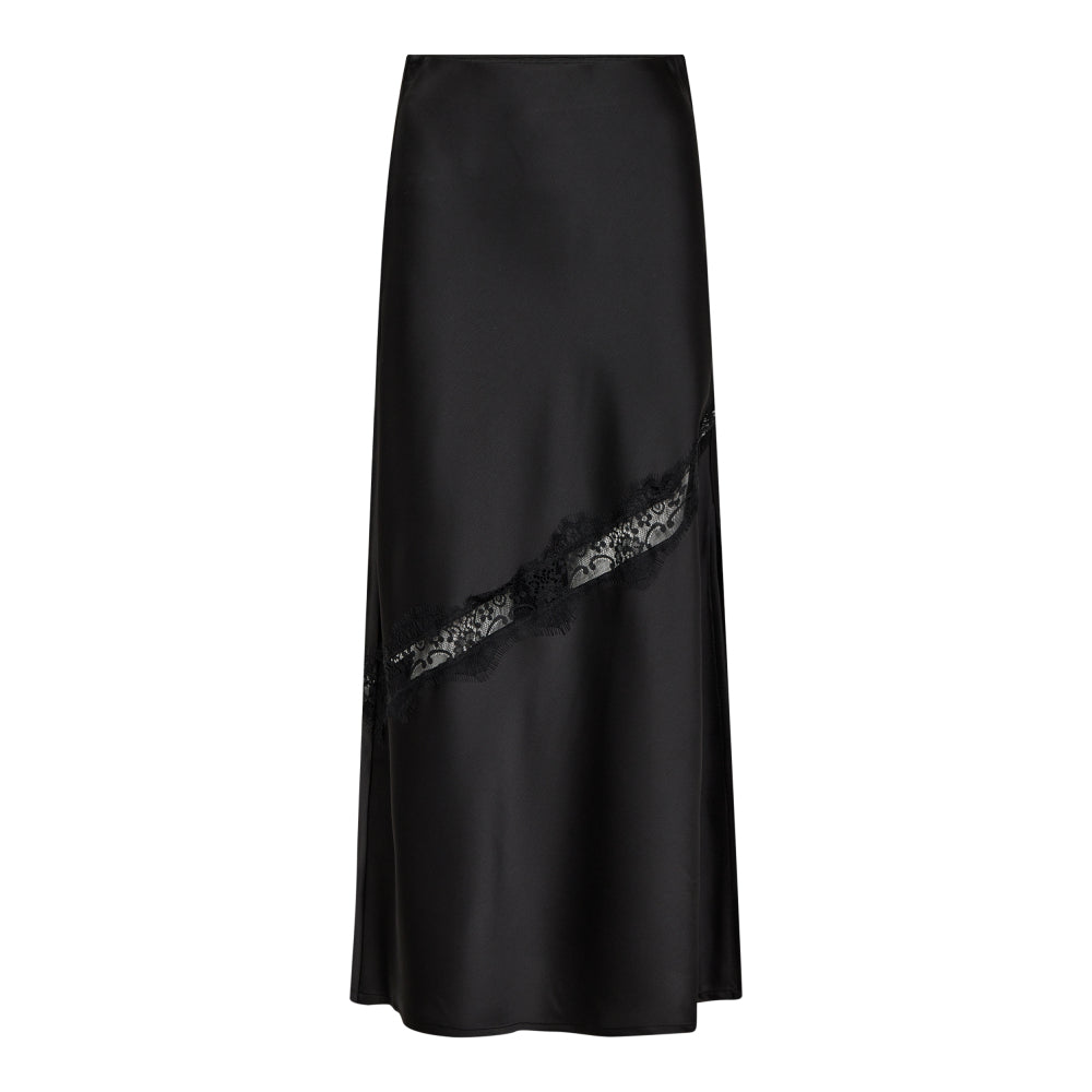 Co´couture Black Denise Lace Mix Skirt