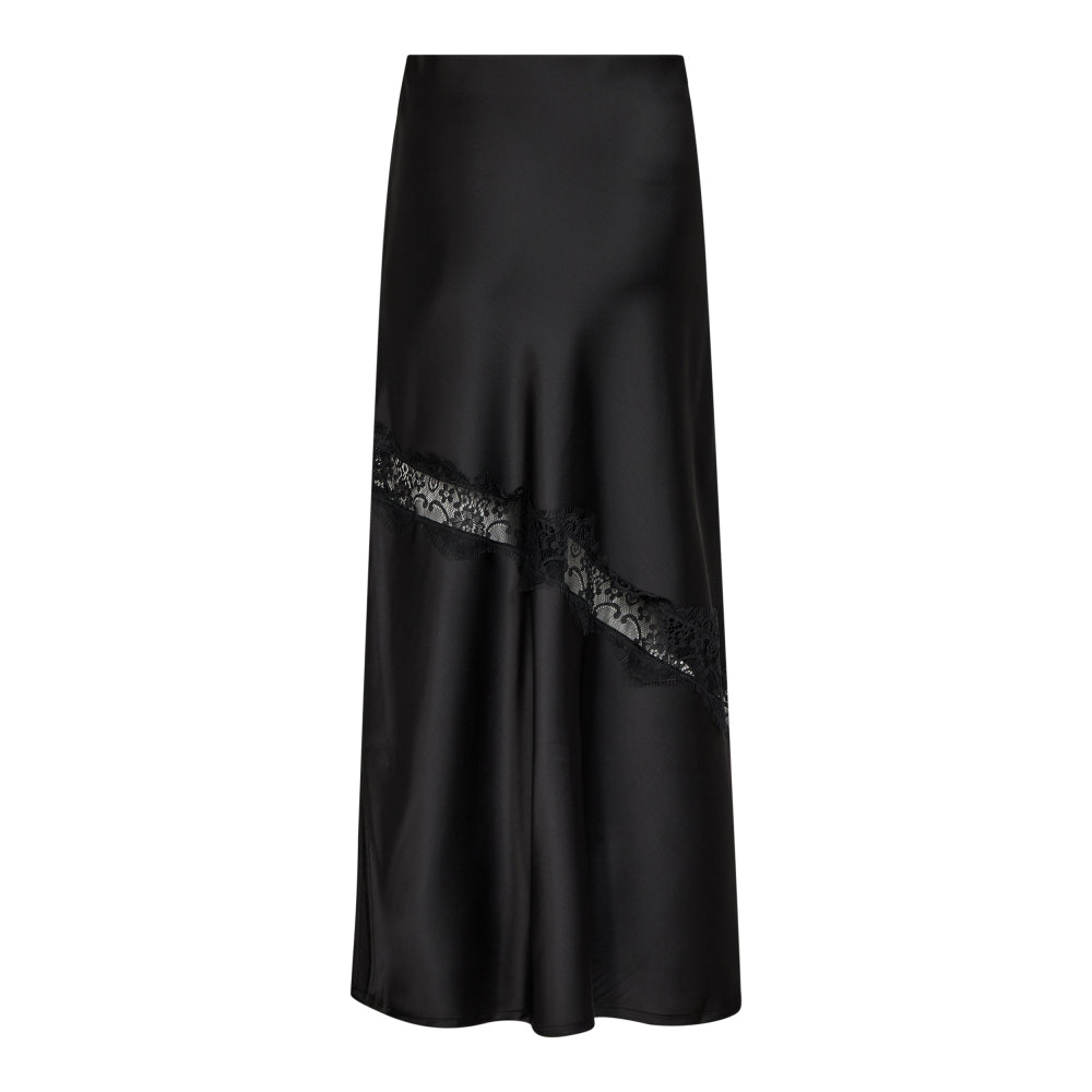 Co´couture Black Denise Lace Mix Skirt