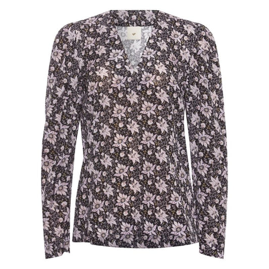 Heartmade Purple Flower Tallis Top