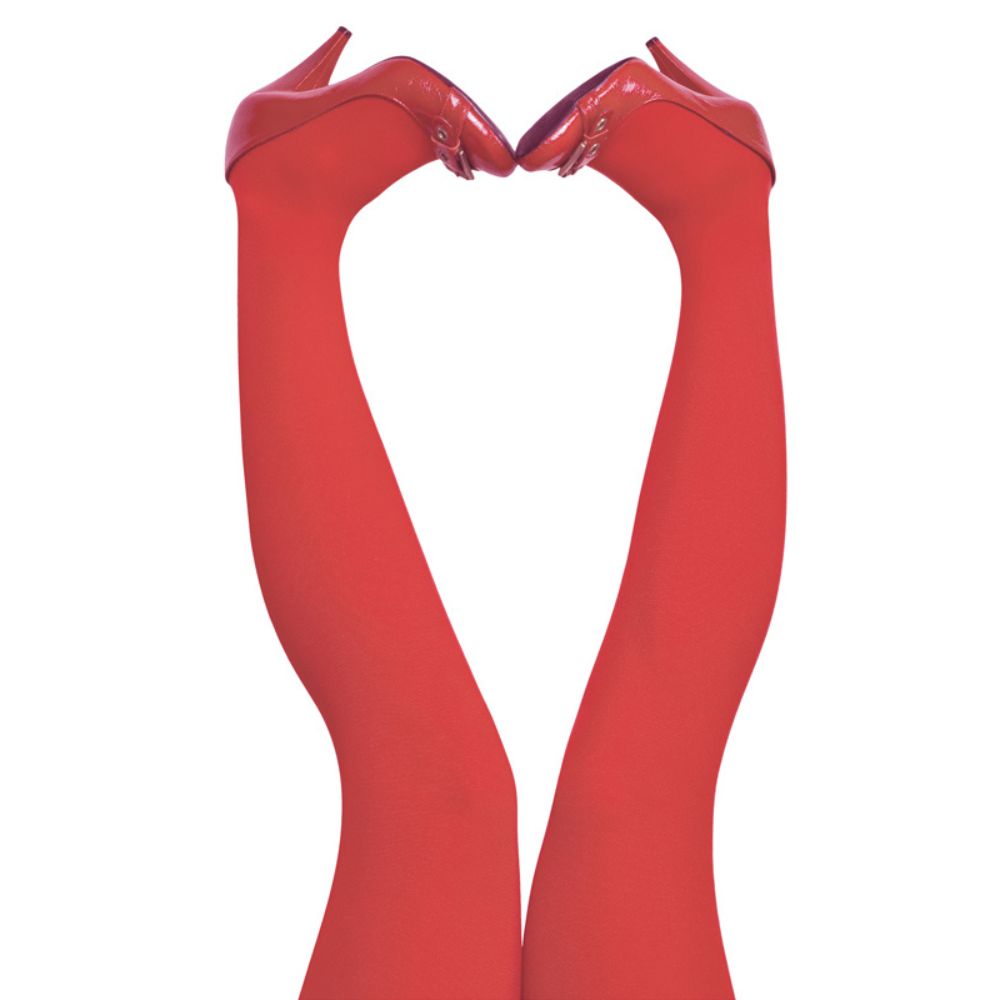 Du Milde Lobster Red tights