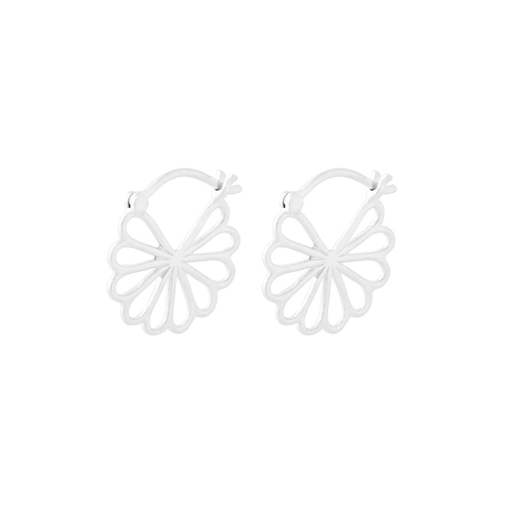Pernille Corydon Silver Small Bellis Earrings