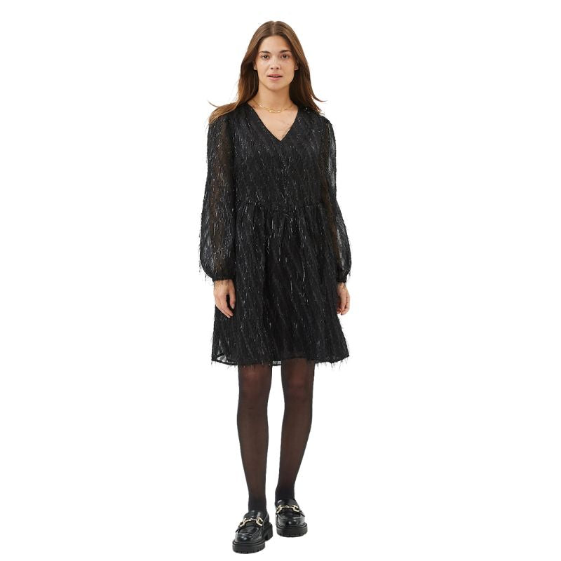 Moves Black Mimat Dress
