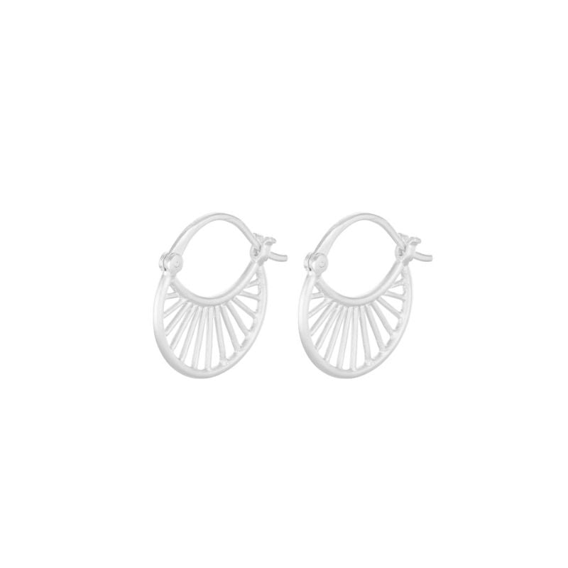 Pernille Corydon Silver Small Daylight Earrings