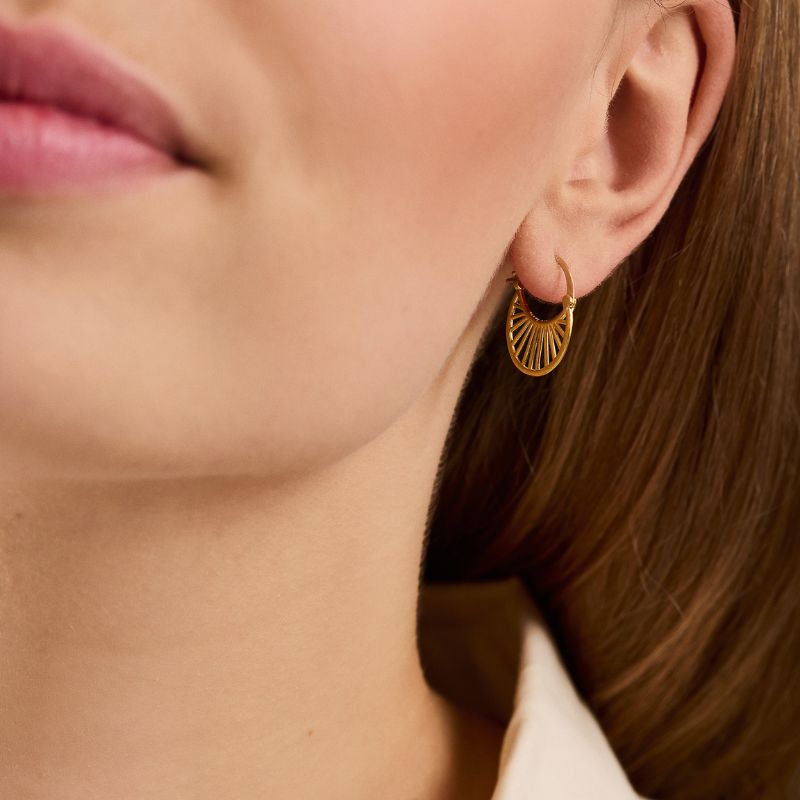 Pernille Corydon Silver Small Daylight Earrings