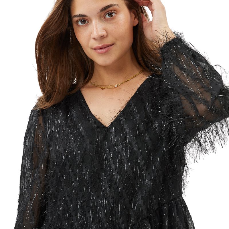 Moves Black Mimat Dress