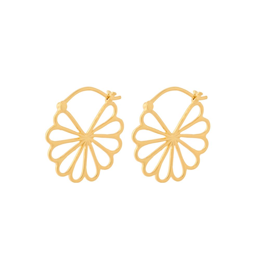 Pernille Corydon Gold Bellis Earrings