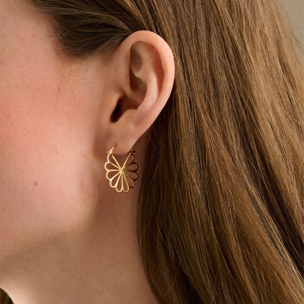 Pernille Corydon Gold Bellis Earrings