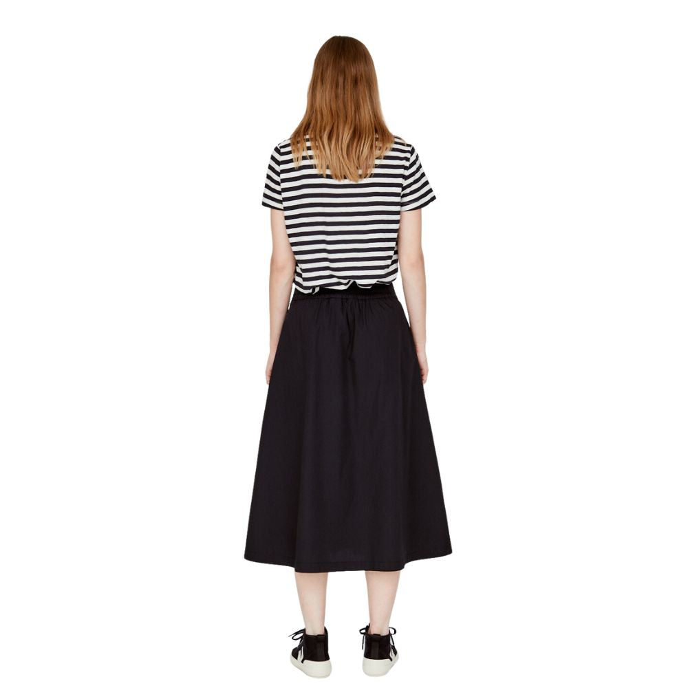 Basic Apparel Black Tilde Skirt GOTS