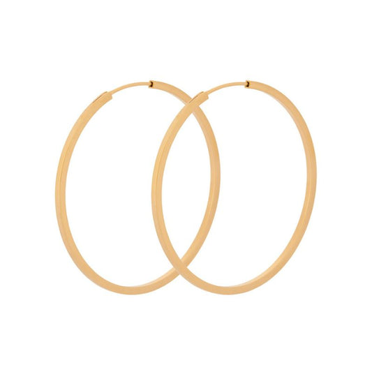 Pernille Corydon Gold Small Orbit Hoops