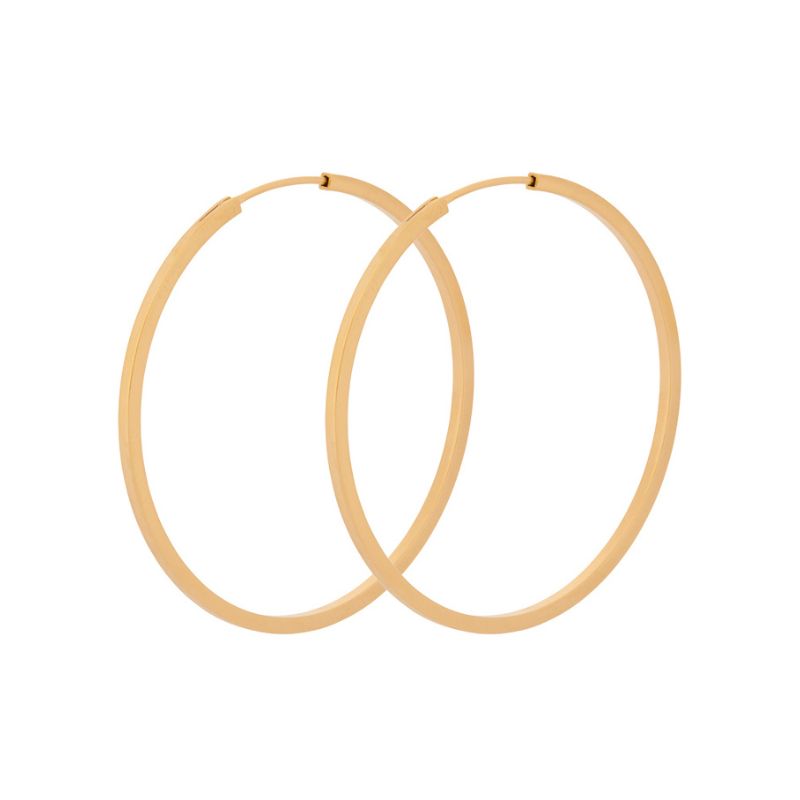 Pernille Corydon Gold Small Orbit Hoops