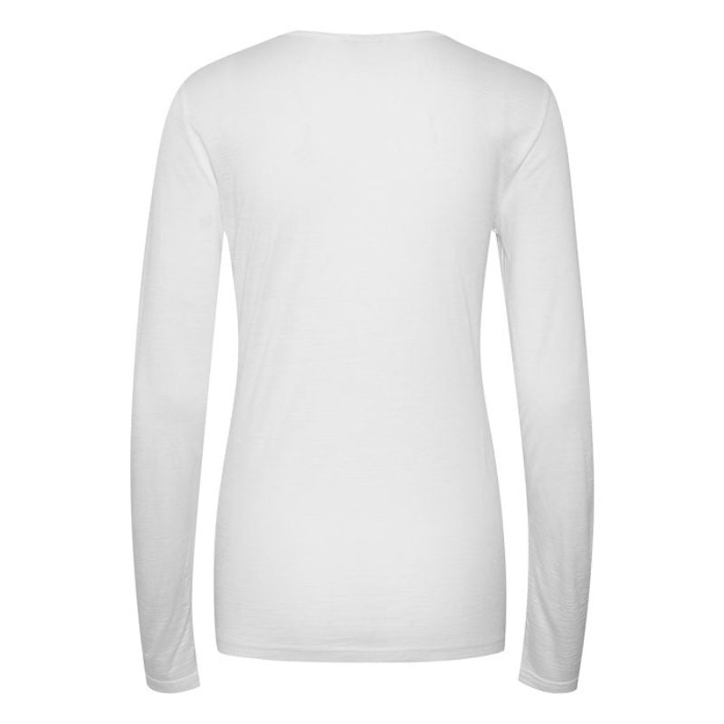 My Essential Wardrobe Off White The Oneck Long Sleeve