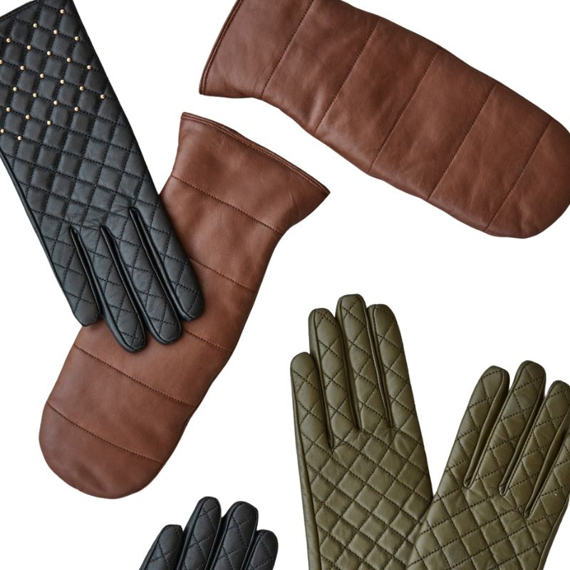 Depeche Cognac Mittens