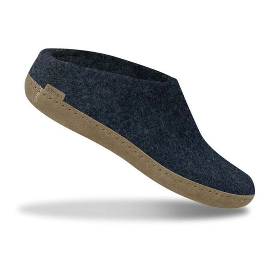 Glerups Denim Slip-On W. Leather Sole