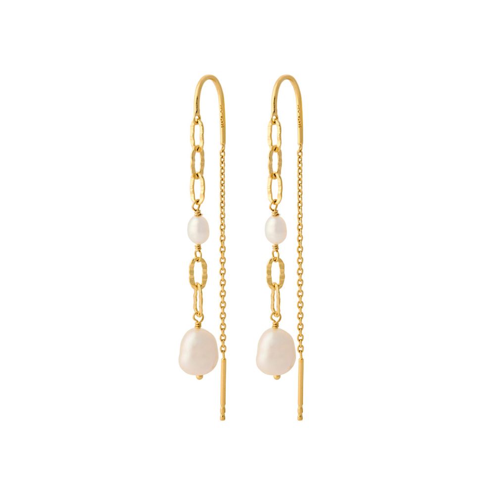 Pernille Corydon Gold Seaside Earchains