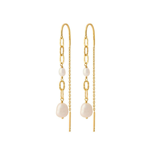 Pernille Corydon Gold Seaside Earchains