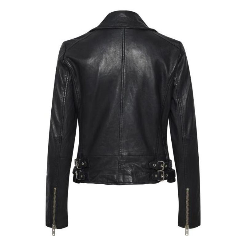 My Essential Wardrobe Black The Leather Jacket