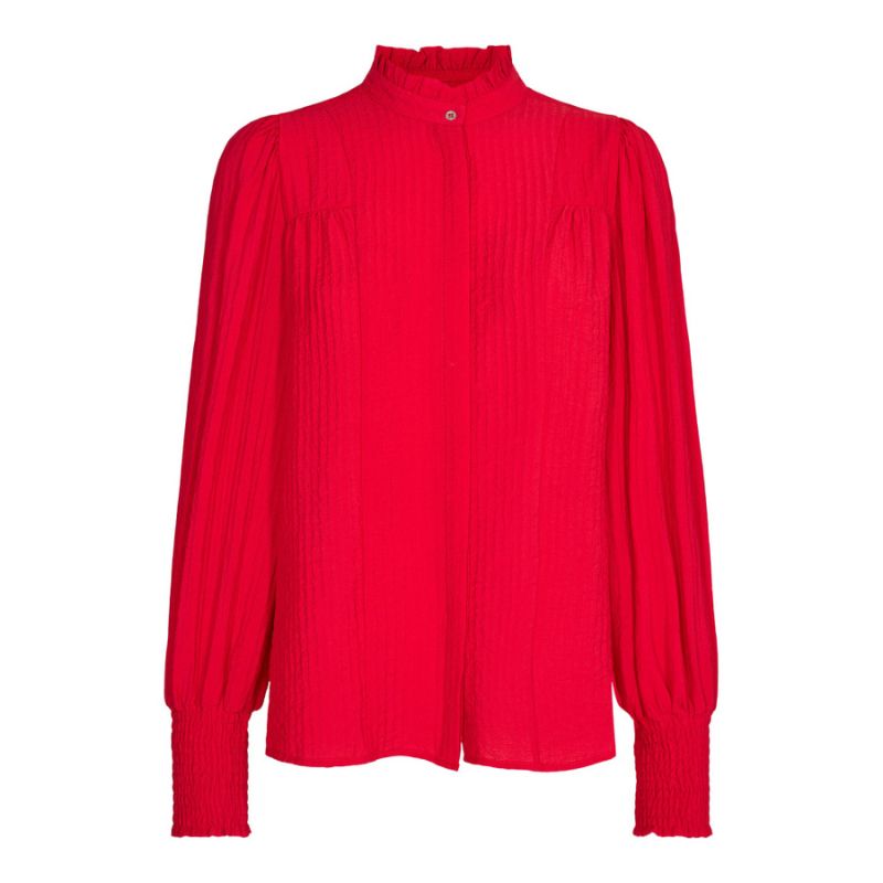 Co'Couture Red Georgia Petra Shirt