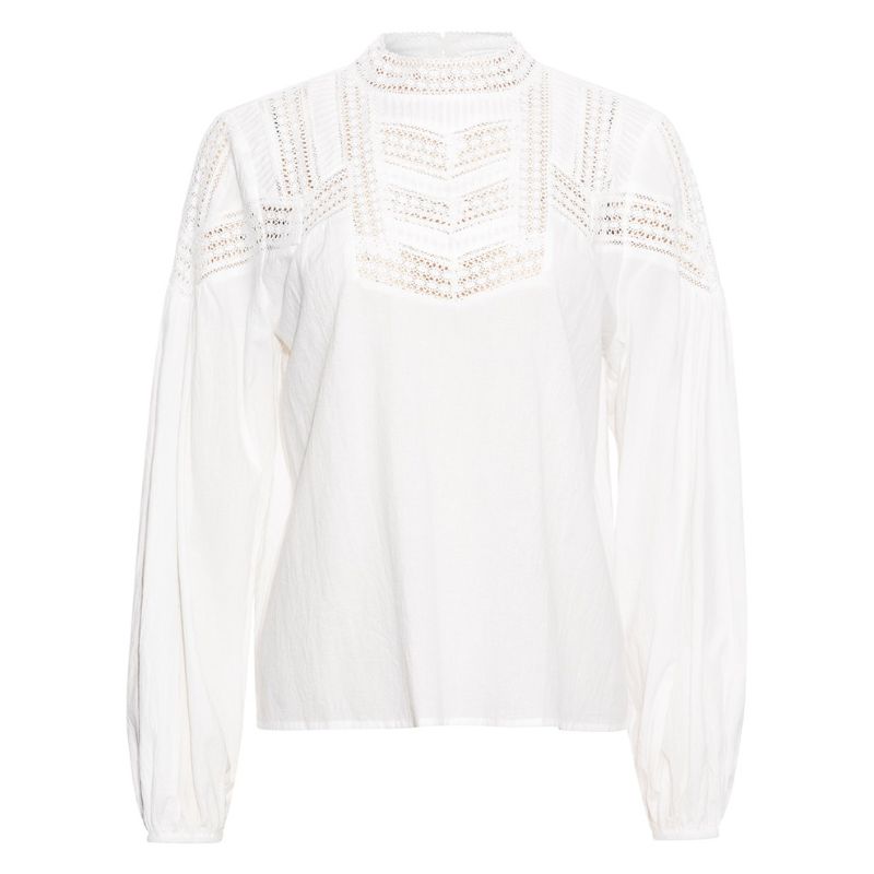 Rue De Femme Ecru Alva Blouse