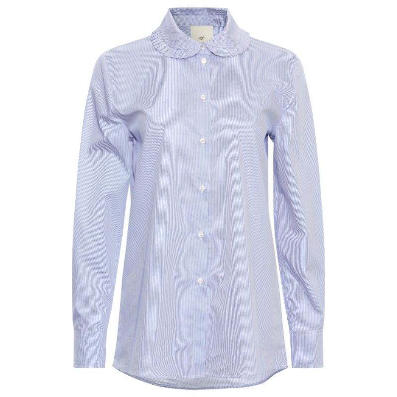 Heartmade Blue Stripe Matel Shirt