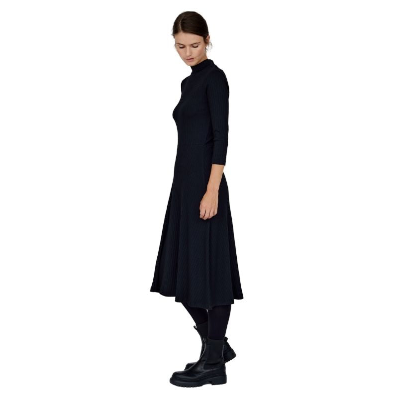 Basic Apparel Black Zinnia Long Dress