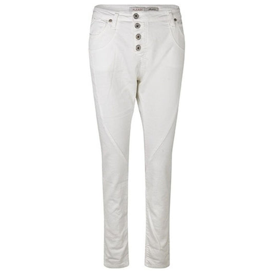 Please Bianco Classic Jog Color Jeans