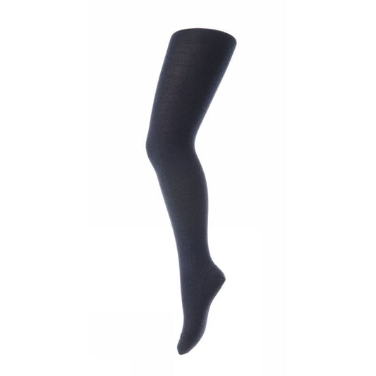 MP Denmark Blå Plain Wool/Cotton Thights
