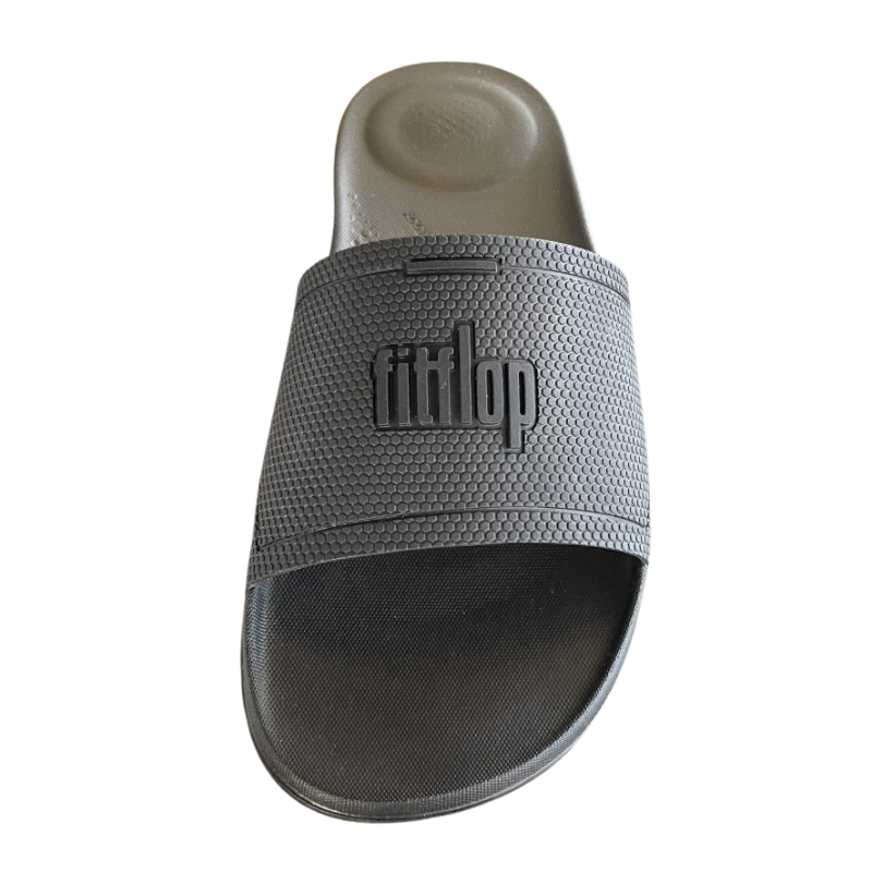 FitFlop Black Iqushion Slide
