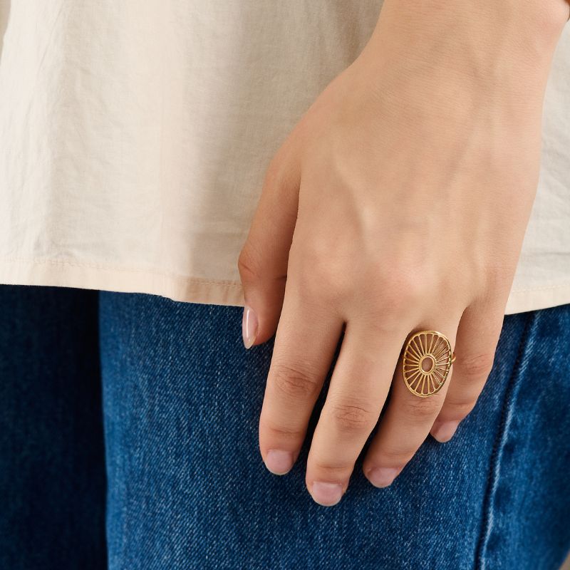 Pernille Corydon Gold Daylight Ring