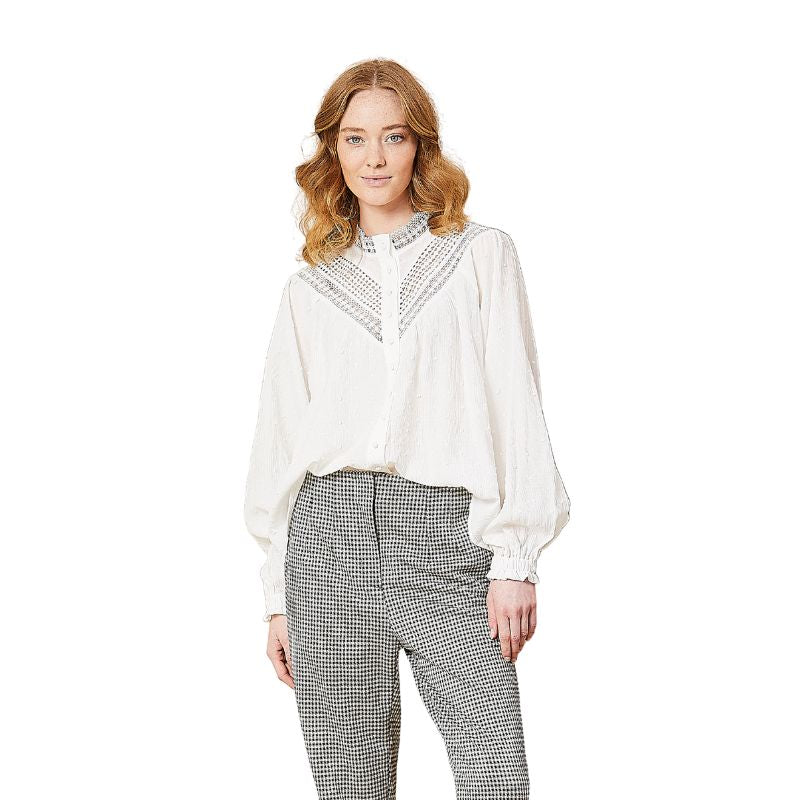 Rue De Femme Off White Zelda Shirt