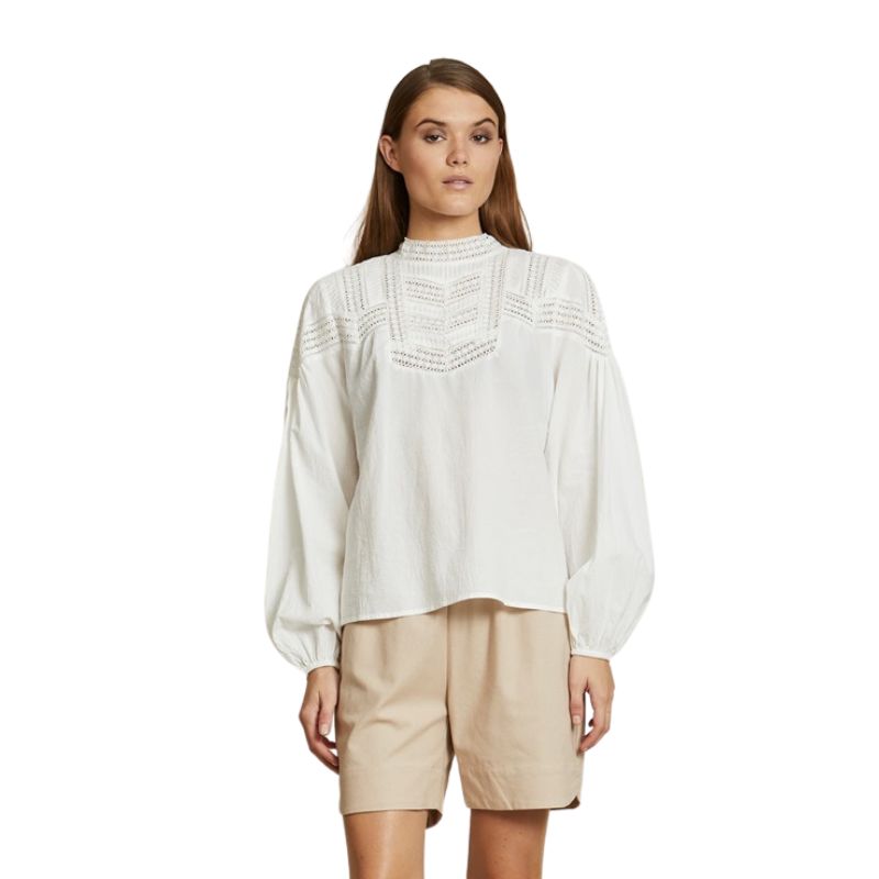 Rue De Femme Ecru Alva Blouse