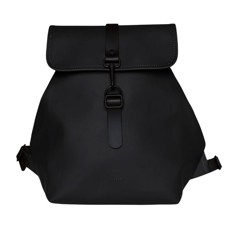 Rains Black Bucket Backpack