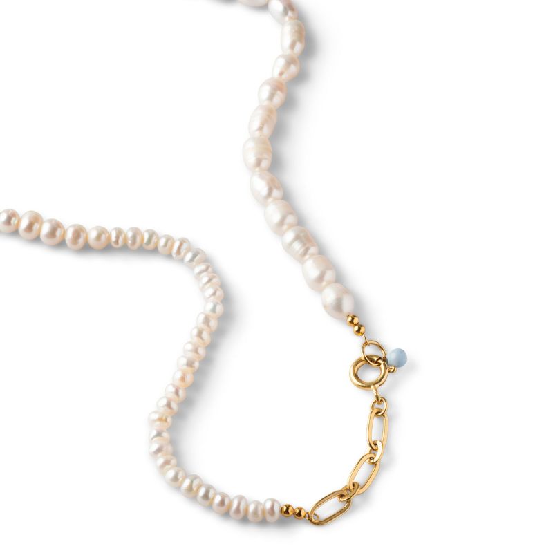 Enamel Pearlie Halskæde