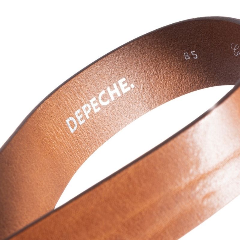 Depeche Cognac Jeans Belt 15166