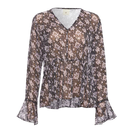 Heartmade Purple Flower Tessan Top