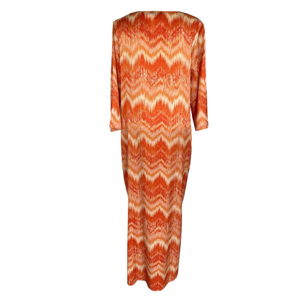 Isolere siv bibliotek Charlotte Sparre Noemi Orange Long Simple Dress – W.H. Huset